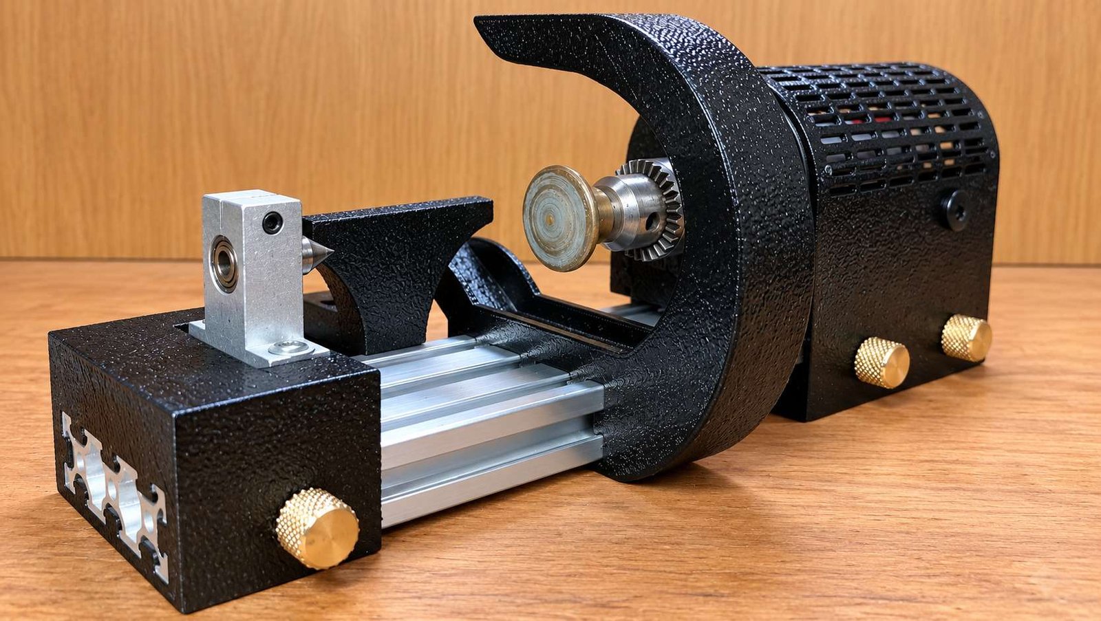 Mini Bench Lathe — Open-Source 3D Printed Upgrade